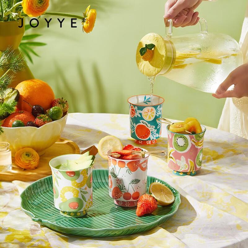 

Чайный сервиз JOYYE в европейском стиле, керамический, с фруктовым декором