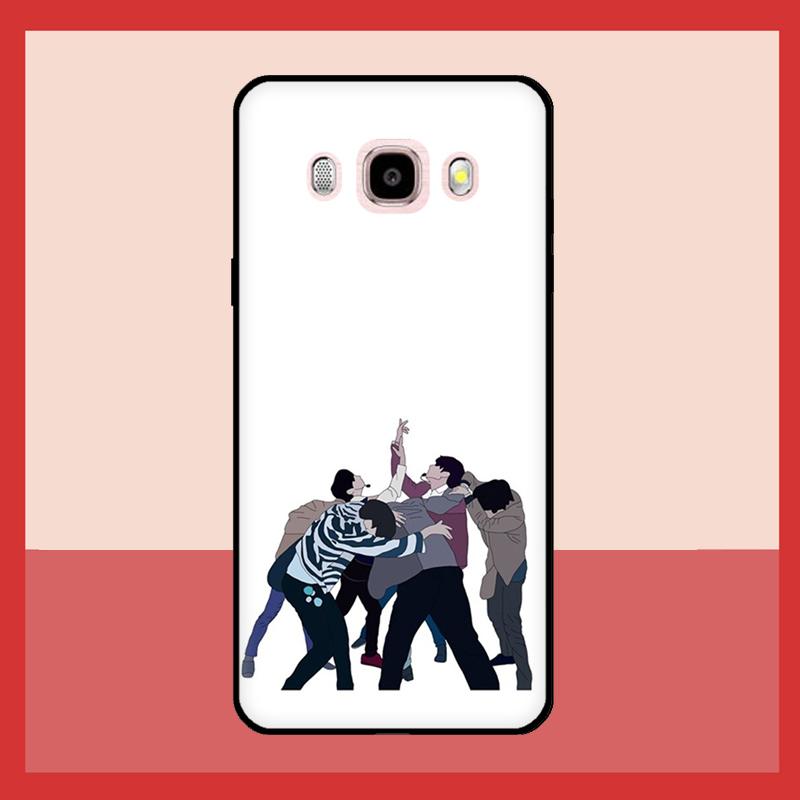 Korean Fashion Kpop Band Case For Samsung Galaxy J6 J4 Plus A6 A7 A8 A9 J8 2018 J3 J5 J7 2017 J1 A3 A5 2016 Cover