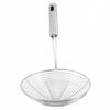 Oval Skimmer Stainless Steel Filter Mesh Oil Pot Food Filter Cookware Colander Fried Filter Kitchen Strainer Baking Cooking Tool for Home Kitchen Use