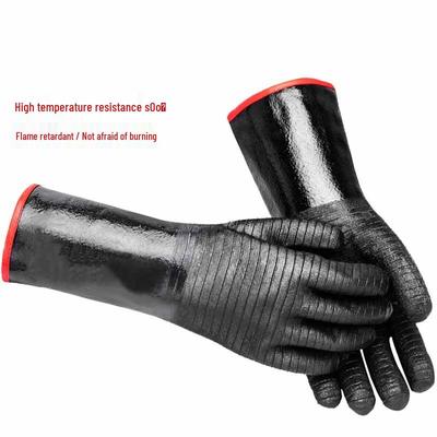 Heavy-Duty Heat-Resistant Neoprene Gloves