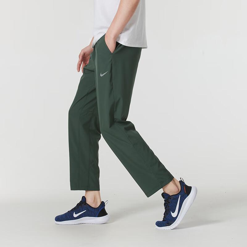 New Nike Casual Pants Men's Green FB7491-338