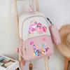 2pcs My Little Pony Backpack Pencil Case Girl Student Teenager Pink Book Bag Men Rucksack Travel Mochila Escolar Gift STEM DIY Model Kit 3D