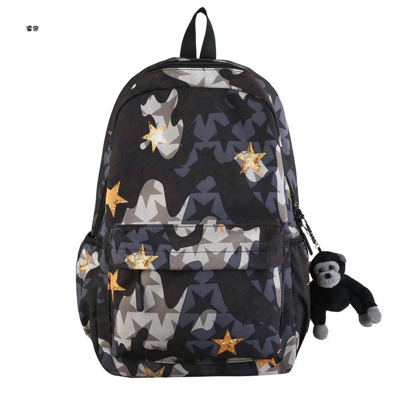 Fashionable Graffiti Print School Backpack For Girls And Boys 2023 New Design
