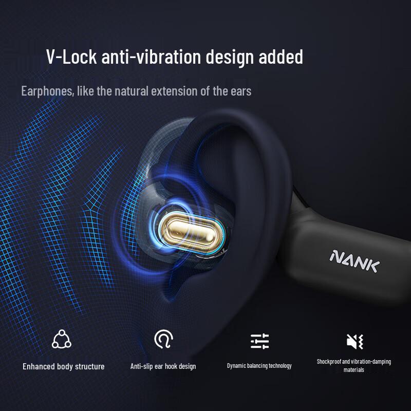 NANKA Runner Air Sport Air Conduction Bluetooth Headphones