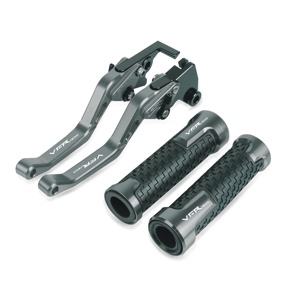 Motorcycle Clutch Brake Lever Aluminum Adjustable Brake Handle Clutch Lever FOR HONDA VFR1200 VFR 1200 2010 2011 2012
