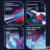 Mech Sword Water Gun Pull type Water Gun Five hole Water Gun Simulation Sword Large Capacity Long Range Water Gun Toy