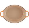 Чугунная жаровня Le Creuset Signature овальная 40 см духовка красная 14,8 л (21178400902430)