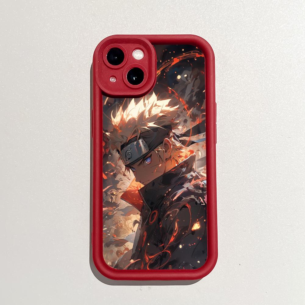 Soft Silicone Square Ladders Cartoon Pattern Full Cover Camera Protection Shockproof Case for iPhone Infinix Tecno Vivo