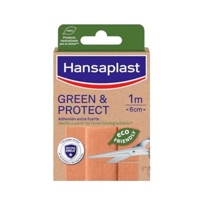 Hansaplast Green & Protect 10 полосок