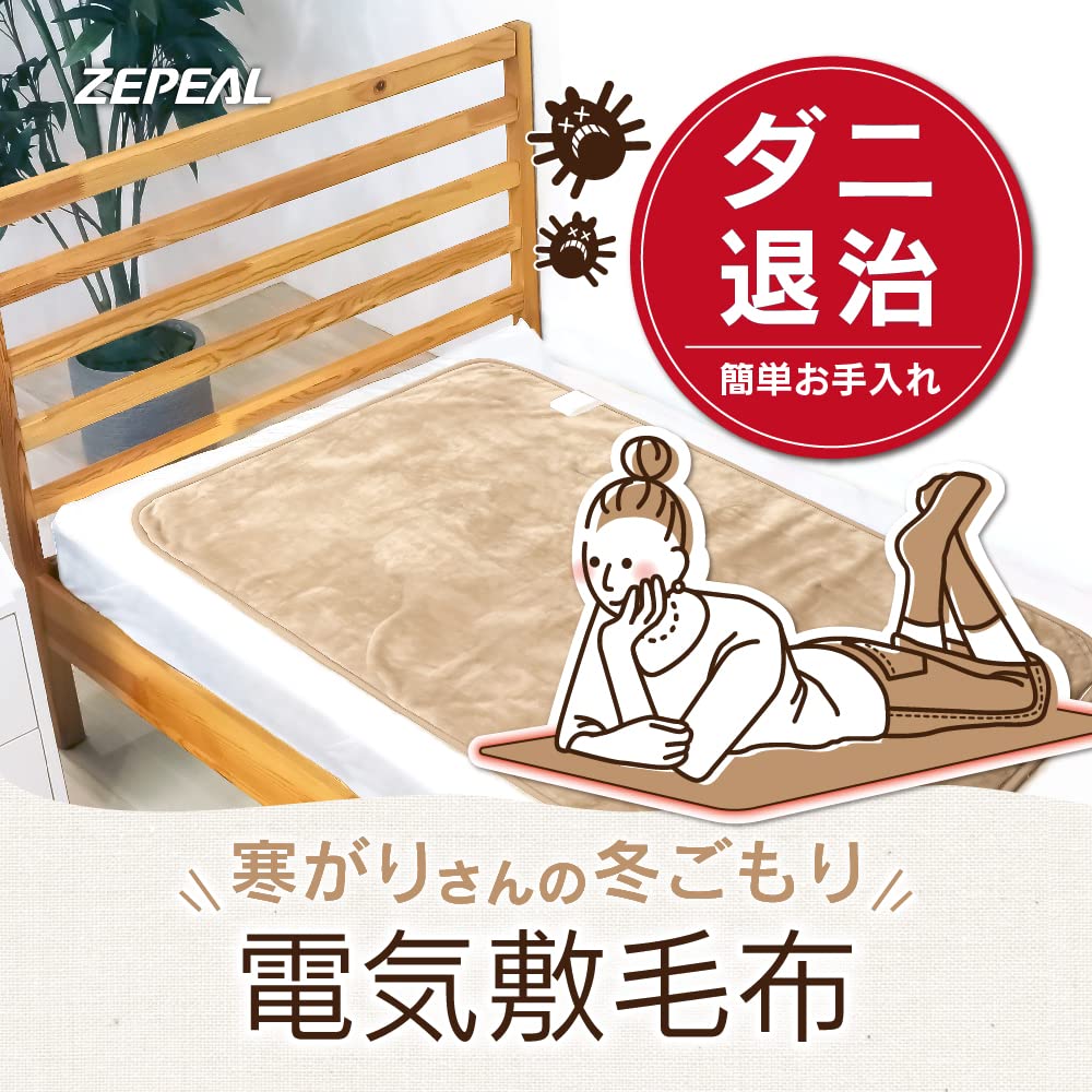 Denkyosha Zepeel Electric Blanket Champagne DM-Y10FSM-CN