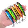 8.5cm 9g Floating Minnow Lure with Rattle for Freshwater and Sea Fishing