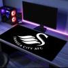 Swansea City Crest Mouse Pad, Rubber Base, Mouse Pad for Gamers and Office Use, Gaming Desk , Easy To Clean Mat Christmas Fan Gifts