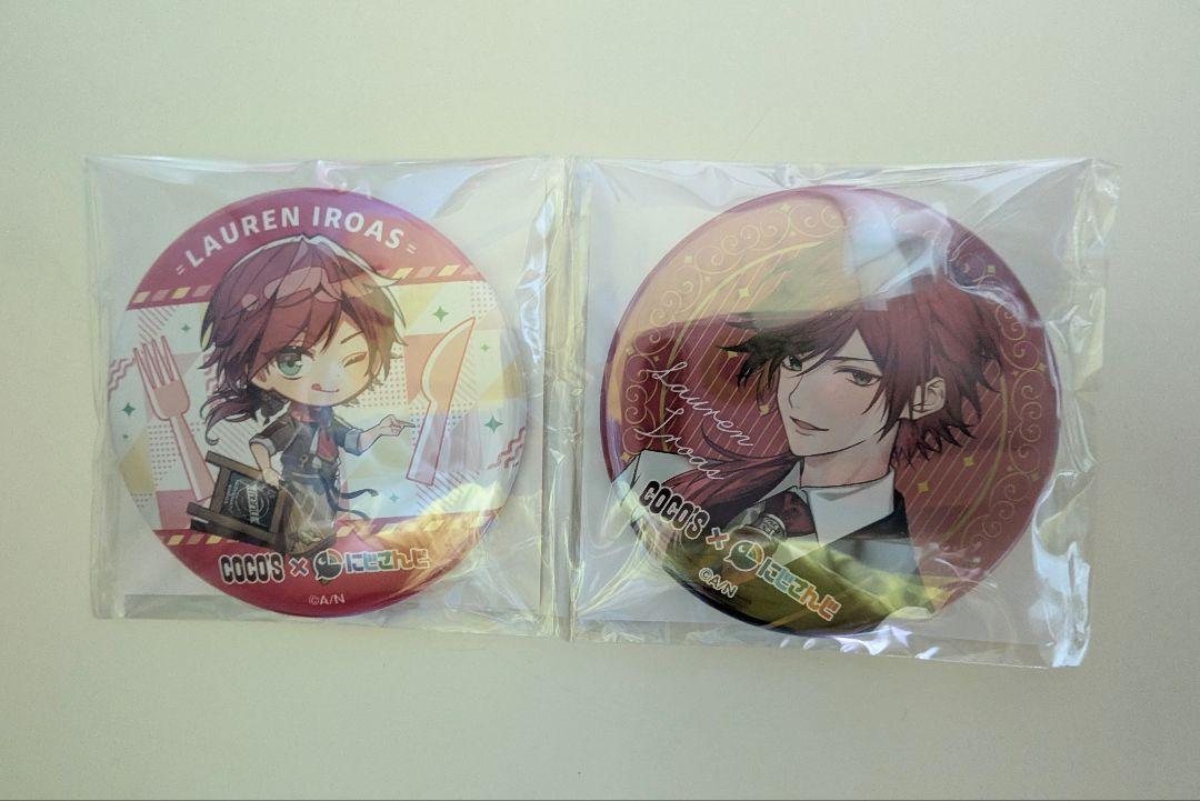 

[USED] Nijisanji Edengumi COCOS collaboration big can badge Lauren Iroas