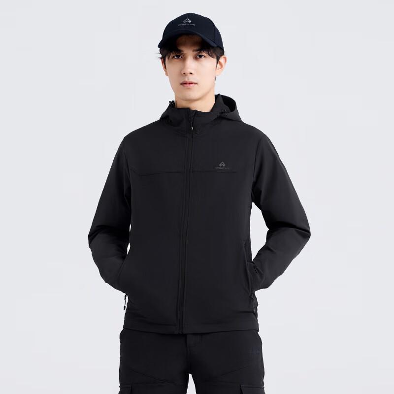 Tuoluozhe Seal Men's Outdoor Windproof Waterproof Jacket