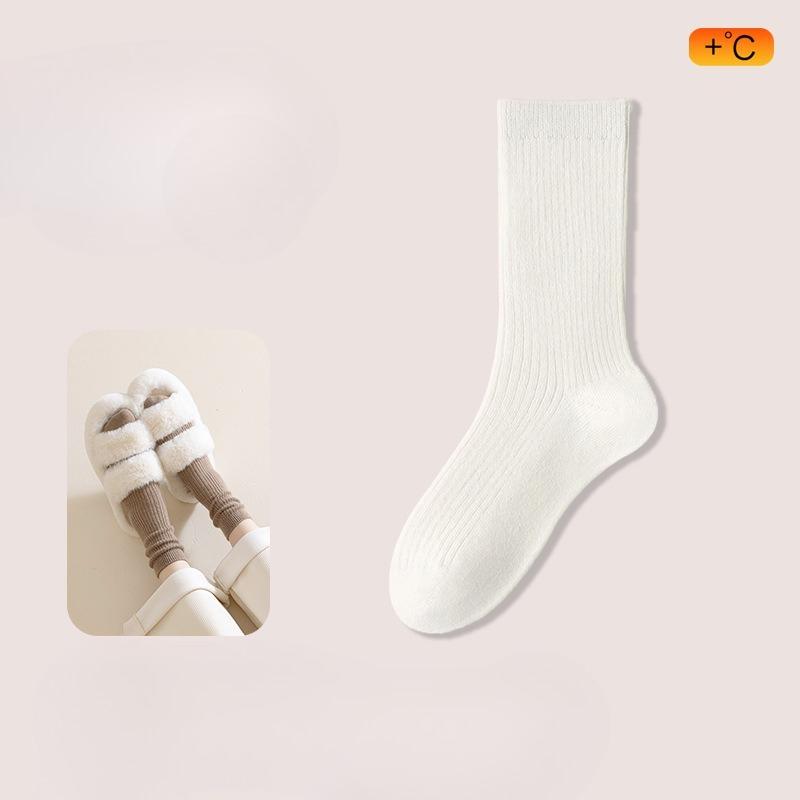 Women's Autumn and Winter Velvet Thickened Warm Tube Pile Socks