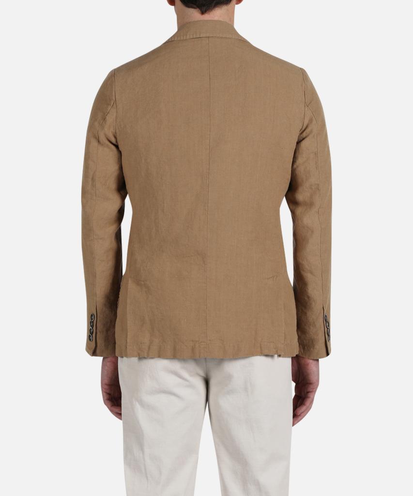 Panicale Beige Signature Linen Jacket