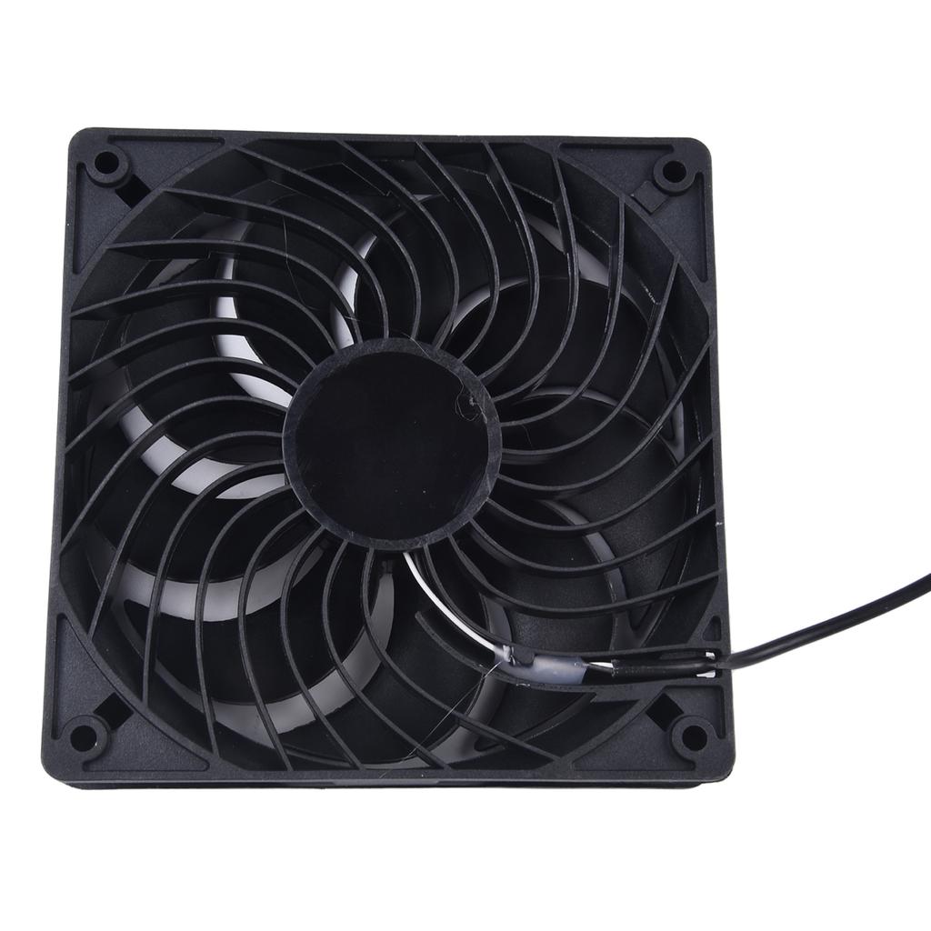 Cool Solar Powered Fan V W Waterproof Dual Exhaust Fan Note Outdoor Environments