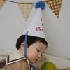 Korea Style Beanie Baby Birthday Unisex Kids Prince Princess Party Four Seasons Cotton Soft Stitchwork Costume Headwear Pink