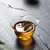 High Borosilicate Glass Gourd Shape Tea Pitcher Heat Resistant Gongfu Tea Accessories Cha Hai Fairness Cup for Home Kitchen