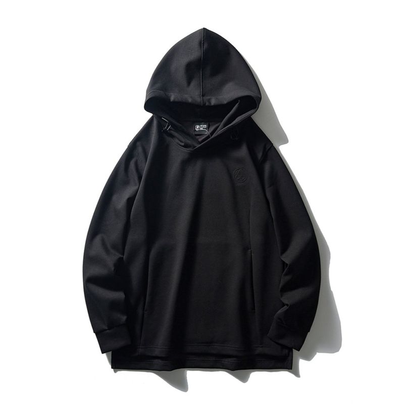 Space Cotton Air Layer Hoodie Men's Spring and Autumn Fashion Brand Export Men's Clothing American Heavy Hood Casual Outerwear