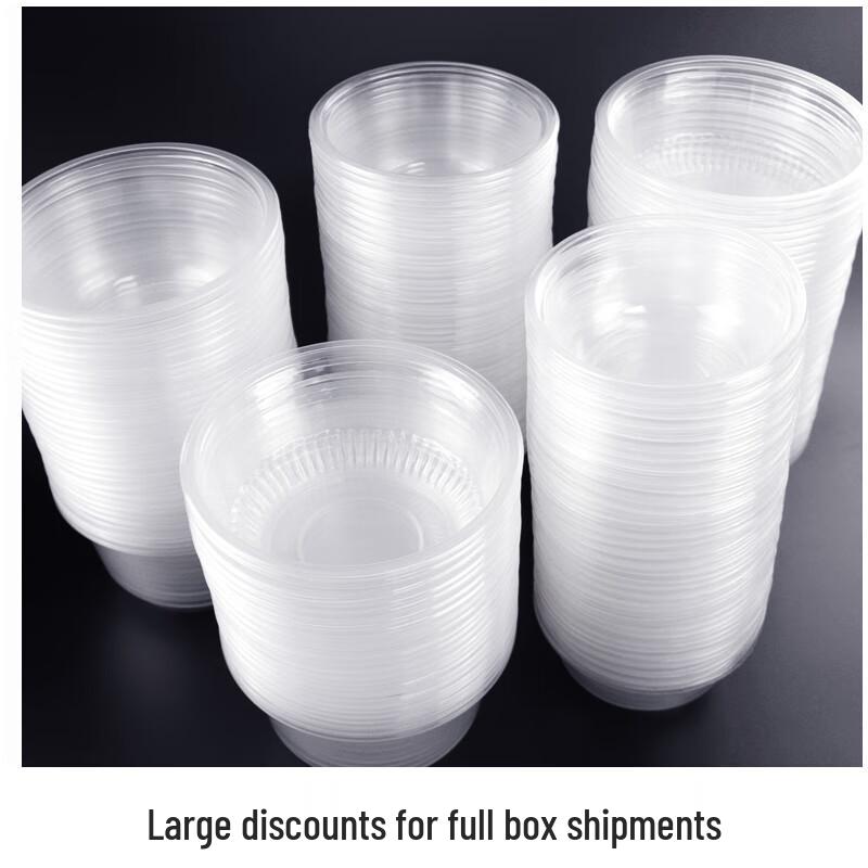 Beiyipin Disposable Plastic Bowls for Takeout (850 Model)