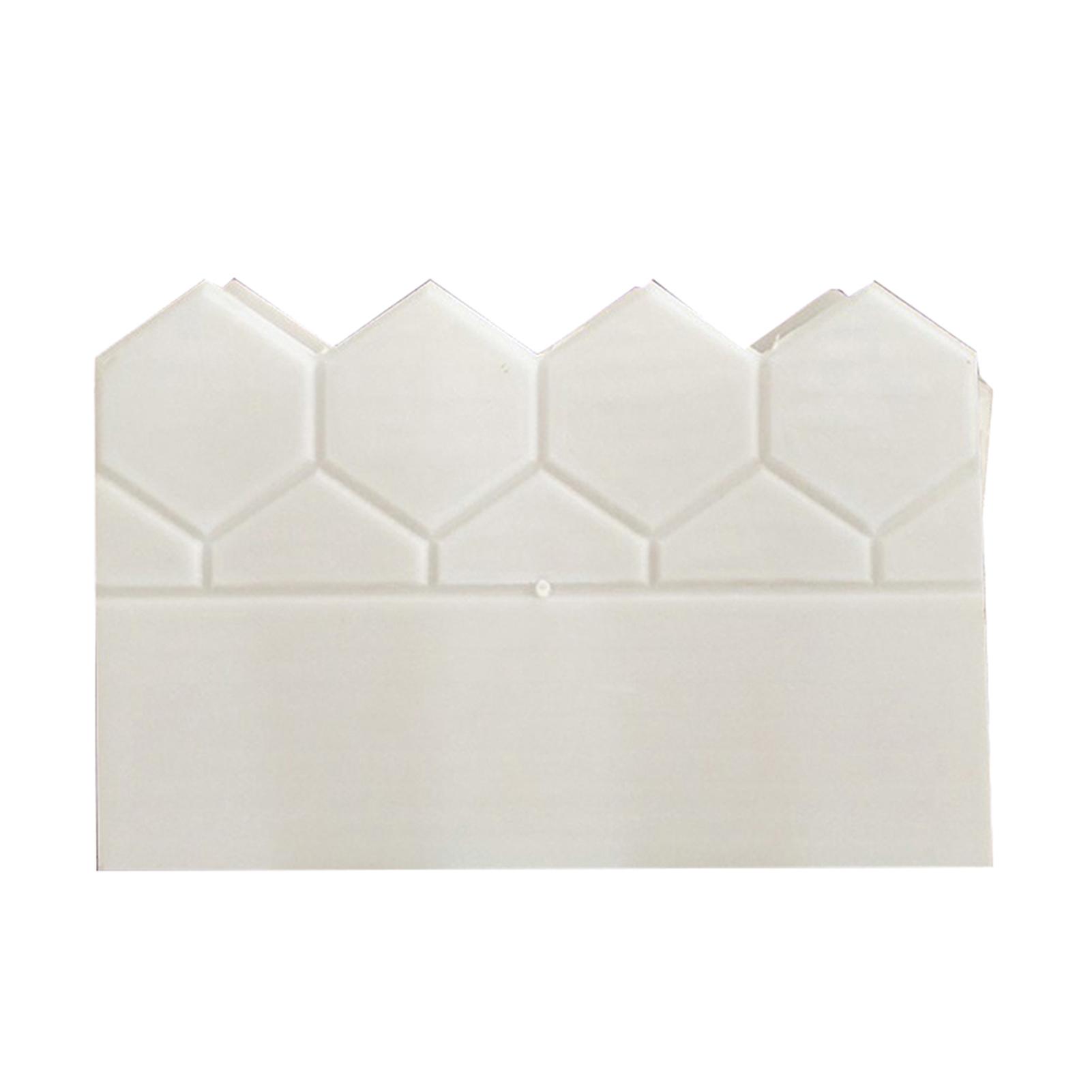 

Garden Edging Concrete Molds Easy Operation Yard Paving Moulds for Garden Landscape Accessories