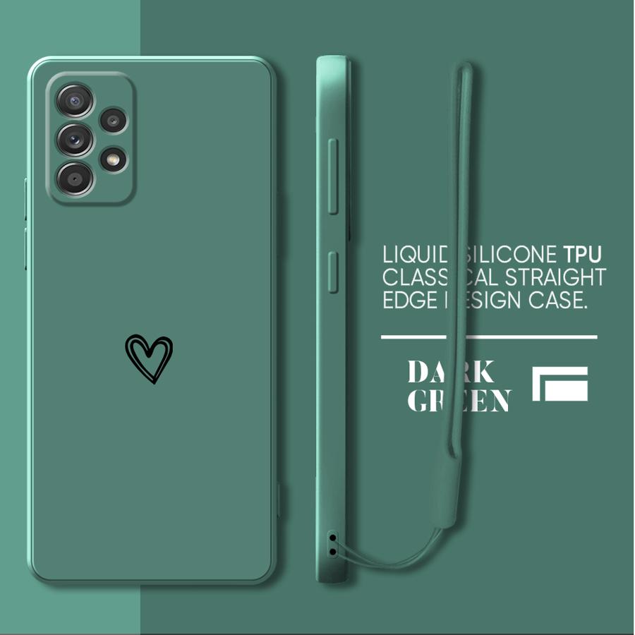 

With Lanyard Love Case for Samsung Galaxy A51 A22 A52 A36 A26 A35 A24 A16 A34 A11 A12 A13 A14 A15 Phone Cover Galaxy A31