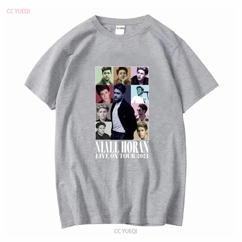 Niall Horan Live On Tour 2024 T-Shirt The Show Album Fan-Geschenk Merch Hello Lovers Lang- oder Kurzarm Vintage Leicht ausgewaschen