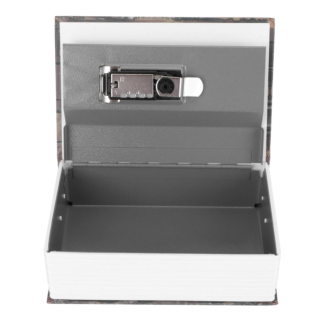 Mini Simulation Dictionary Book Money Box with Combination Lock Safe Box for Home Office