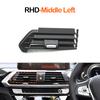Car Dashboard Front Middle Left Right Air Conditioner AC Vent Grille Outlet Repair Kit For BMW X3 X4 X3M X4M G01 G02 F97 F98