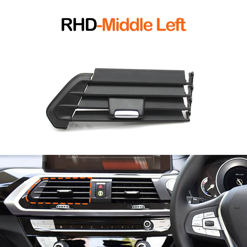 Car Dashboard Front Middle Left Right Air Conditioner AC Vent Grille Outlet Repair Kit For BMW X3 X4 X3M X4M G01 G02 F97 F98