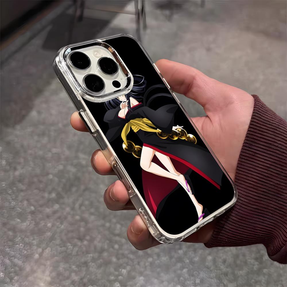 

H-high Sschool D-D Kuroka Phone Case For IPhone 17 Air 16 E 15 14 13 12 11 Plus Pro Max Electroplated Transparent Soft Shell iPhone 15