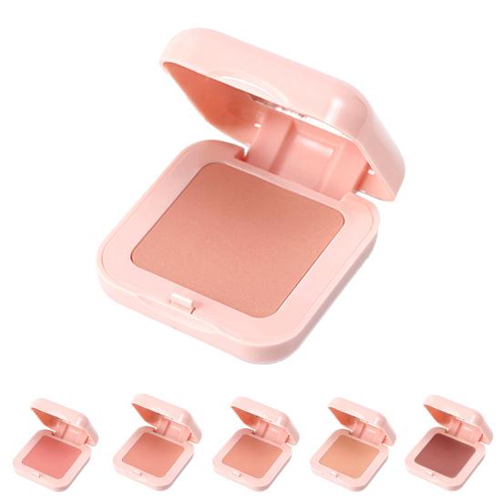 Paletka 5g tvářenky, jednobarevná přenosná kosmetická kosmetická paletka tvářenky pro dívku