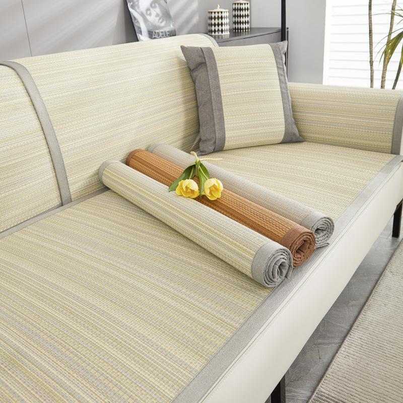 Summer Argy Wormwood Rattan Mat Sofa Cushion Mosquito Repellent Non-Slip Summer Summer Summer Mat Ice Pad Cool Feeling Sofa Cover
