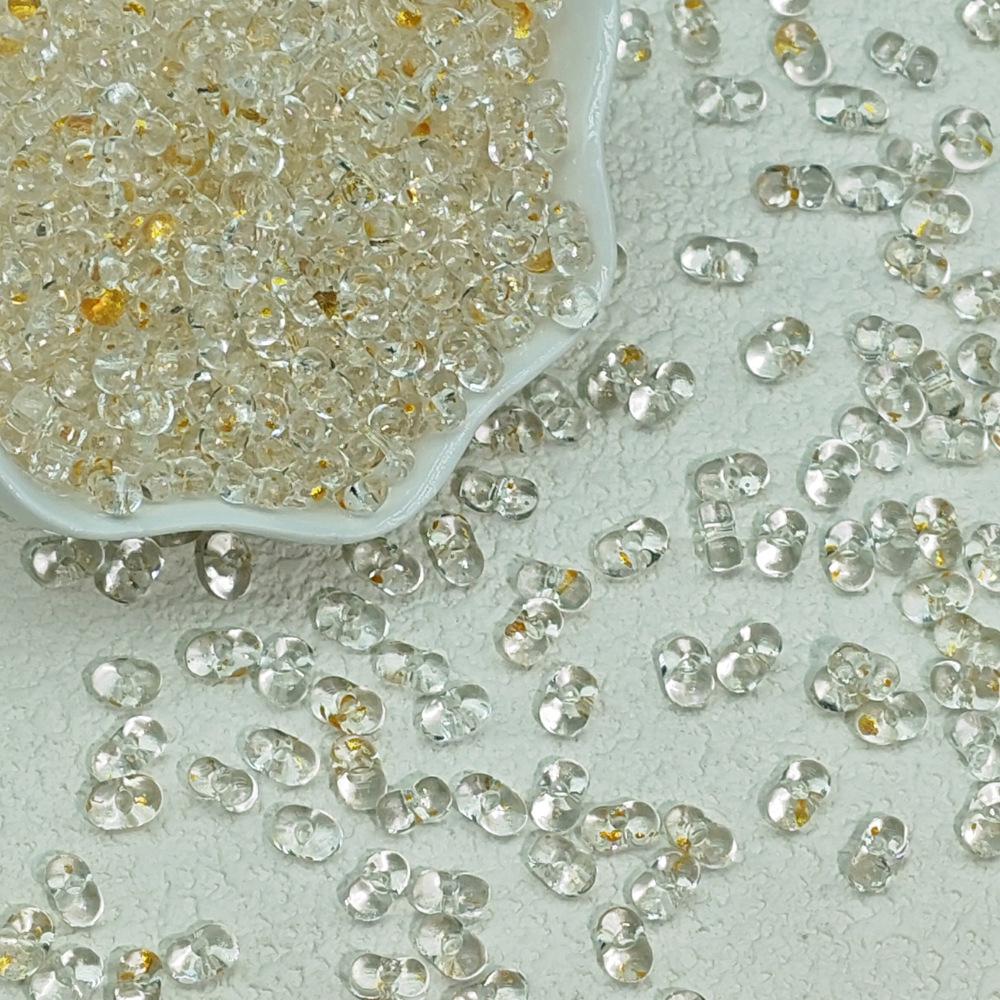 3x6mm Peanut Glass Rice Beads for DIY Jewelry Making: Loose Beads for Bracelets and Necklaces.