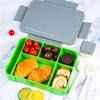 1330ML Lunch Box Adult Bento Boxes Food Containers with 6 Compartment and Tableware For Snack Work School Microwave Oven Heating