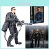 Realistisches Terminator 2 Tag der Abrechnung T-800 Ultimate Arnold Modell Spielzeug 7" Zur Ausstellung