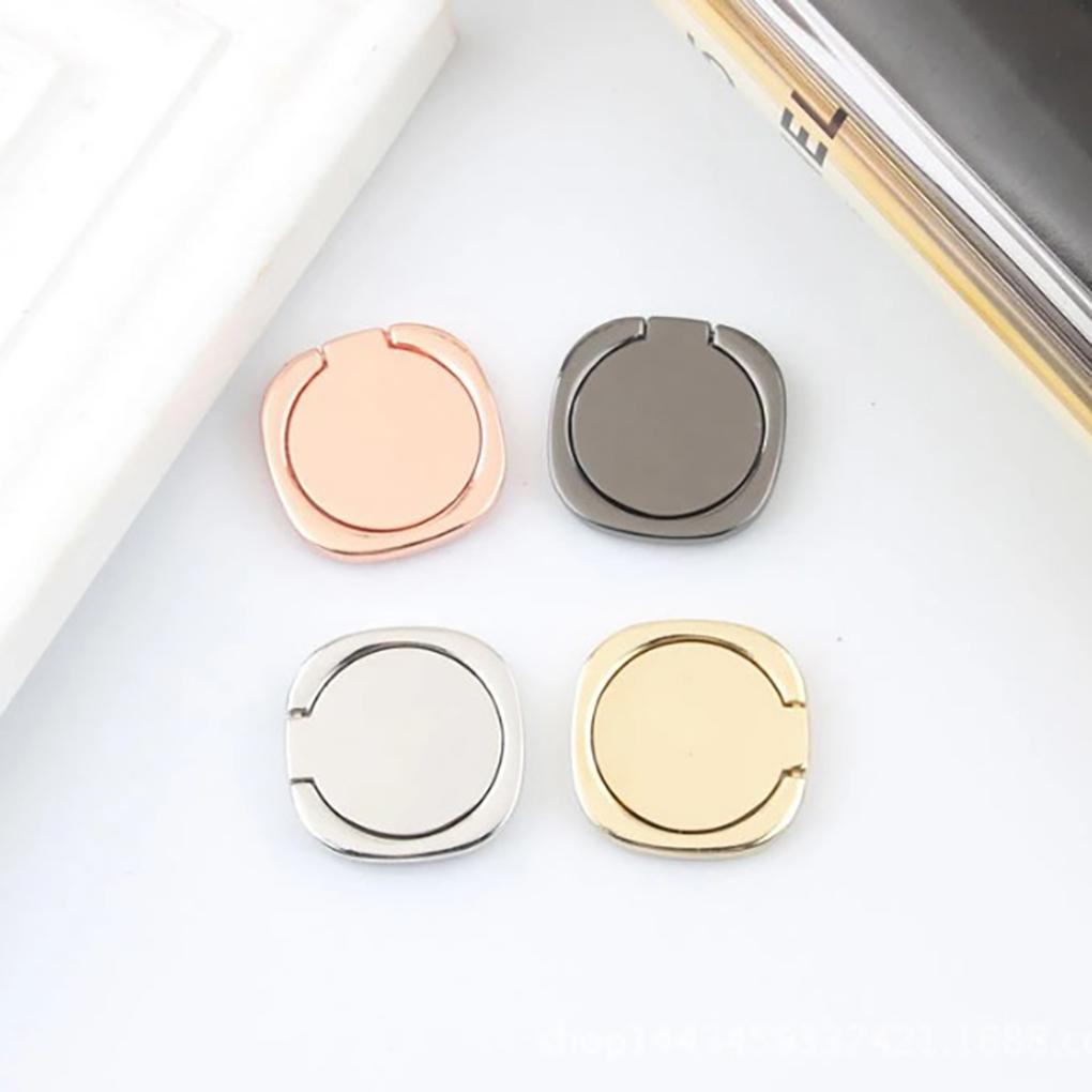 360 Degree Rotation Socket Finger Holder Car Bracket Stand Kickstand Zinc Alloy Suction Grip