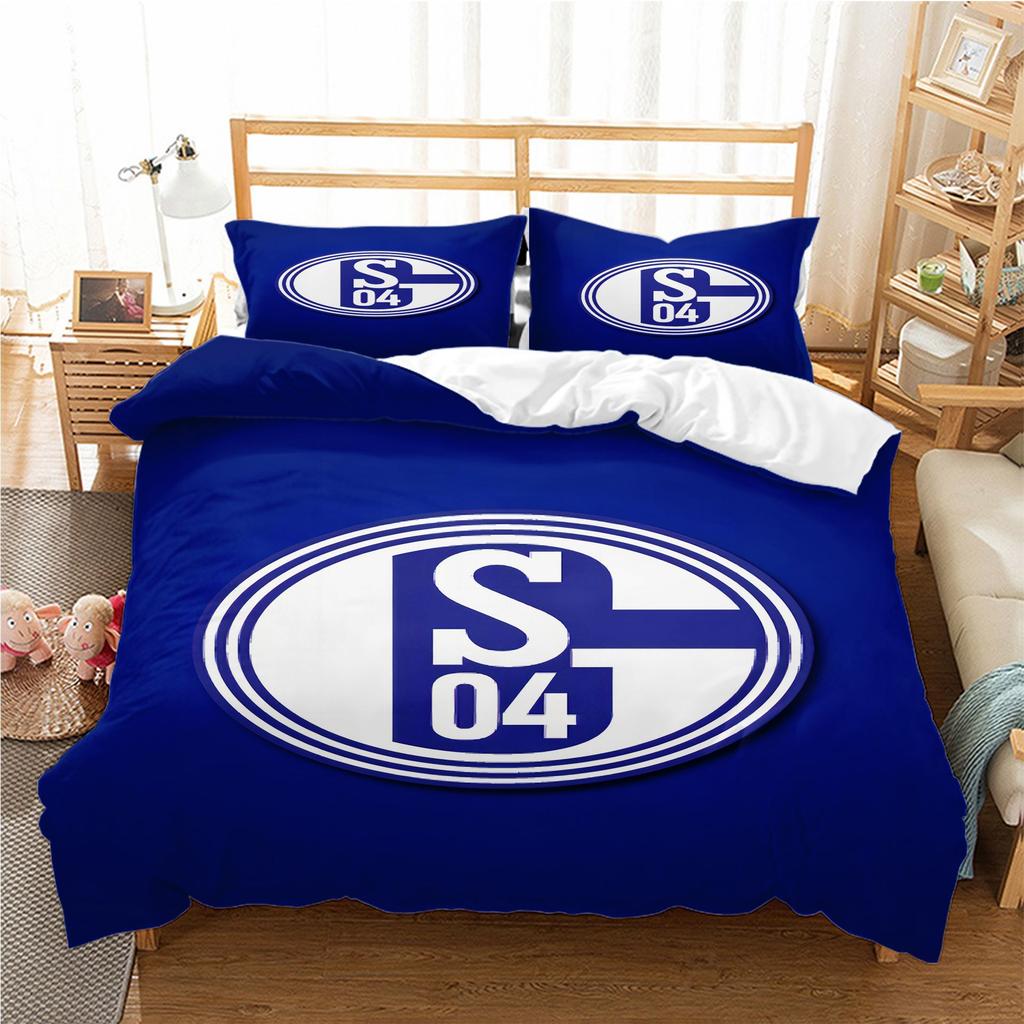 Bedding Four-Piece Set, Digital Printing Bedding, Football Basketball Quilt Cover Printing
