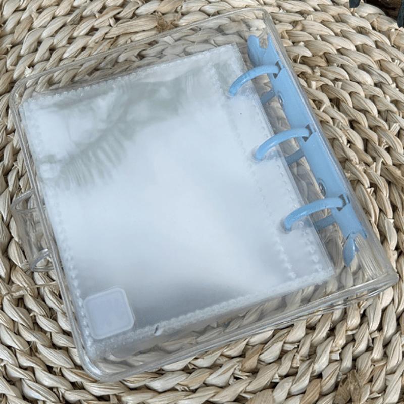 Cartoon Portable Receipt Collection Challenge Money Saving Book Mini Pvc Binders