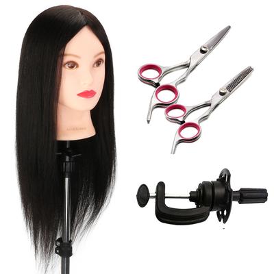 Neverland 22 100 Real Human Hair Mannequin Head For Hairstyles