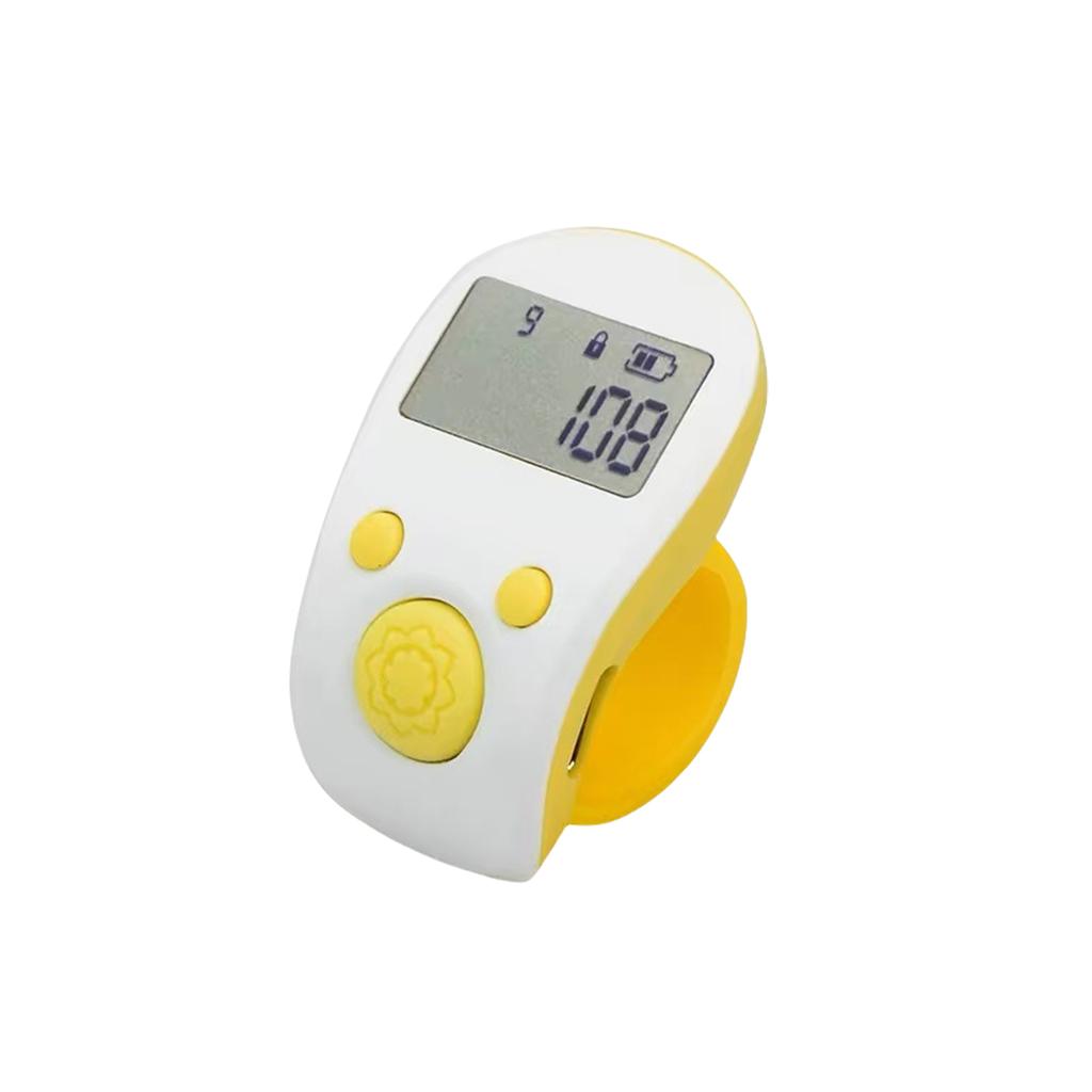 Finger Counter Luminous Finger Ring Electric Digital Display Tally Counter For Sewing Knitting Weave Tool