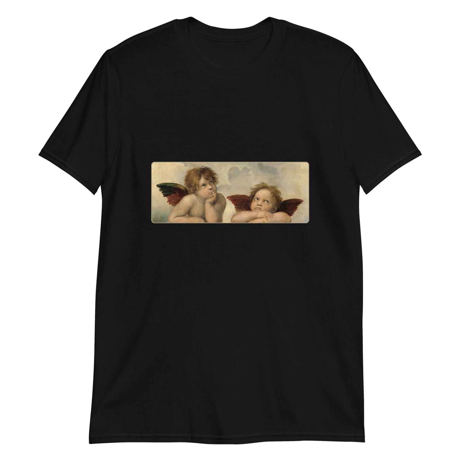 Raphael Cherubs Artwork Renaissance T-Shirt Mens Womens Tees Top 3XL