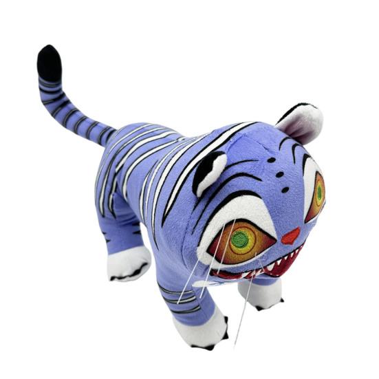 Tiger Plush Doll 18cm Soft Stuffed Animal Game Hunters Virtual Adventures Plush Toy Gift for Gamers Cosplay Enthusiasts