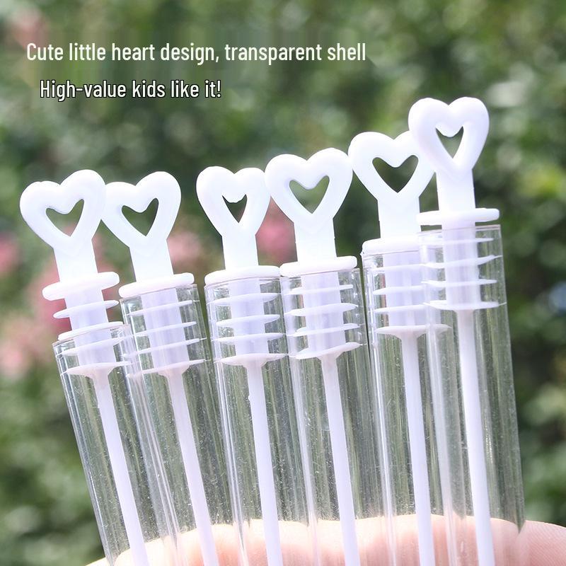 

Mini Bubble Wand Toy for Kids with Refill Solution
