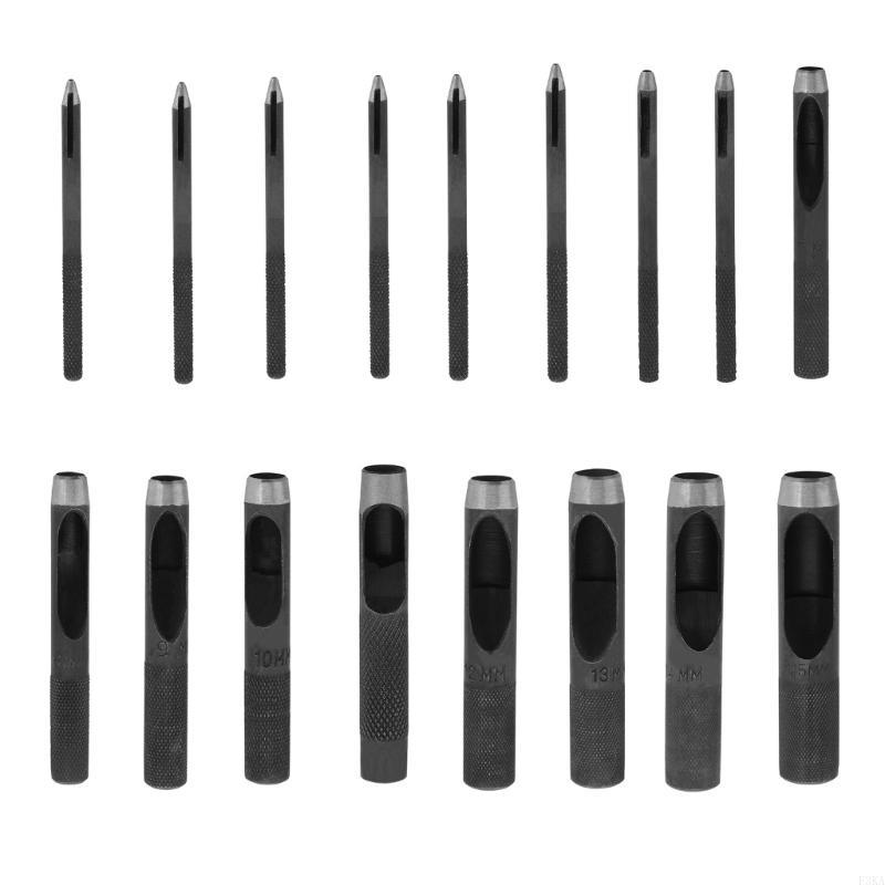 

Round Hole Punches Tool Leather Punching Tool for Watch Band Leather Belt