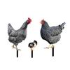 Chicken Garden Stakes Ornaments Garden Insert Yard Lawn Decoration Yard Signs