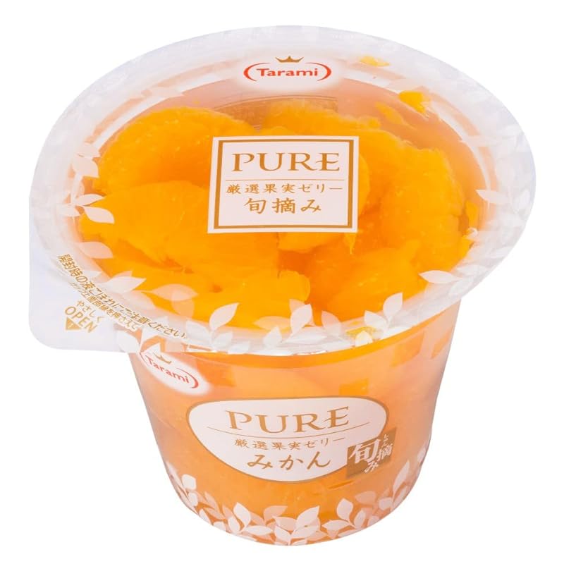 

Tarami PURE tangerine jelly 270g x 18 (6 x 3) pieces x (2 cases)