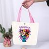 Anime Cartoon Print Student Commuting Trend Handbag Casual Lightweight Canvas Shoulder Bag