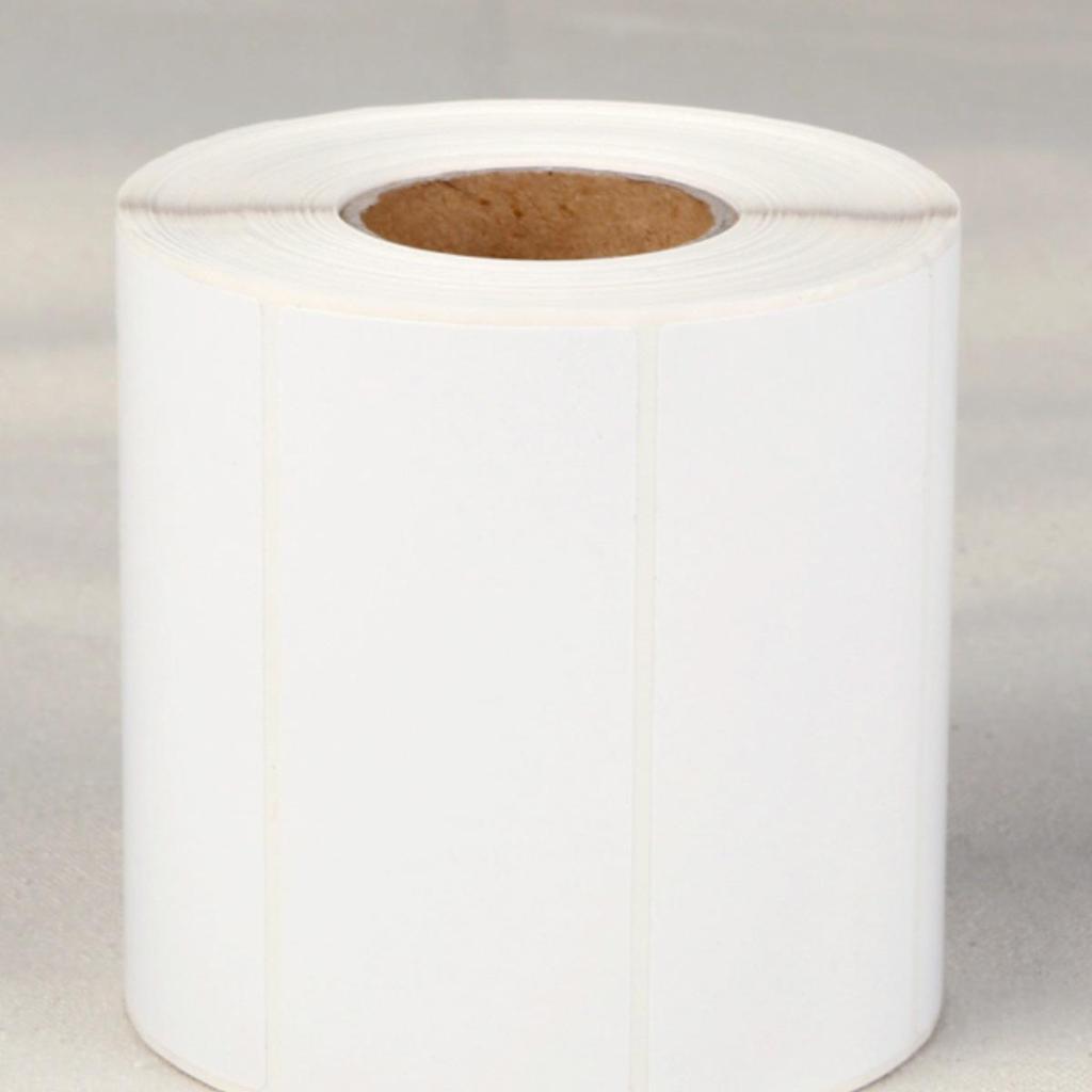 Copperplate 100x100mm Self-Adhesive Barcode Label Paper for Logistics, 500 Sheets per Box